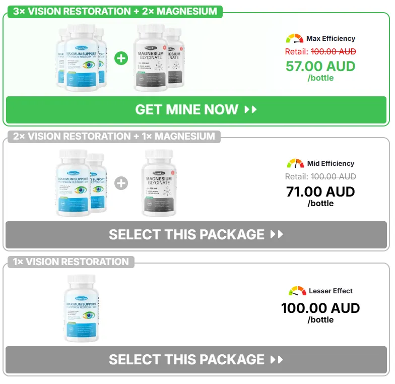 ProperEyes Vision Restoration Pricing